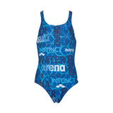 Arena Evolution Girls Blue Swimsuit