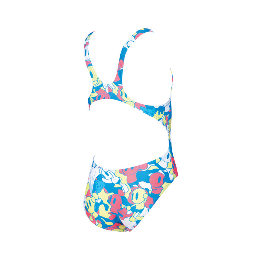Arena CamoKun Girls Swimsuit - Blue Soft Green