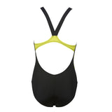 Arena Girls Illusion Black Swimsuit