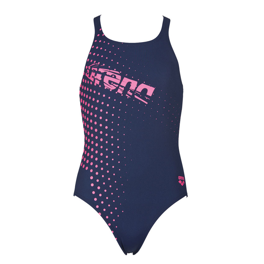 Arena Girls Illusion Blue Swimsuit