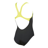 Arena BigLogo Girls Black Swimsuit