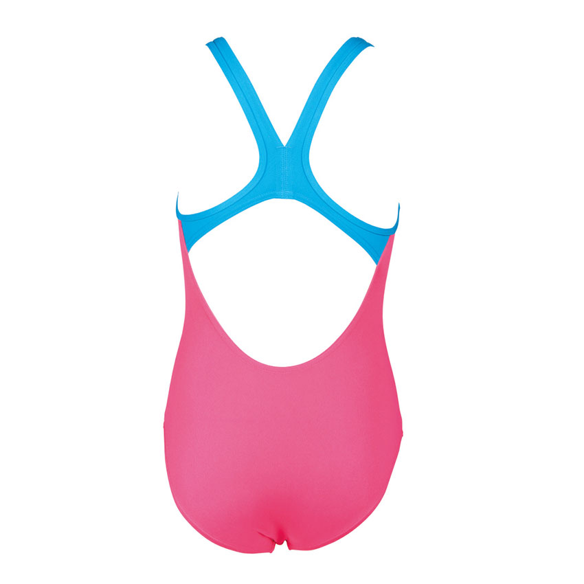 Arena BigLogo Girls Pink Swimsuit