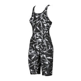 Arena Shattered Black Legged Swimsuit