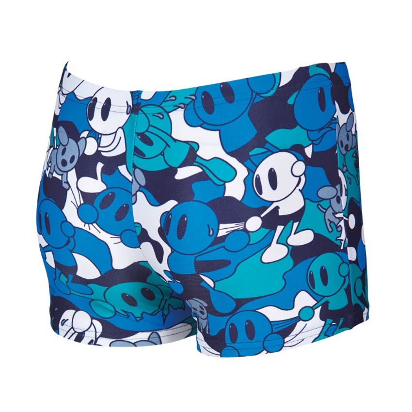 Arena Boys Camo Kun Blue Swim Shorts