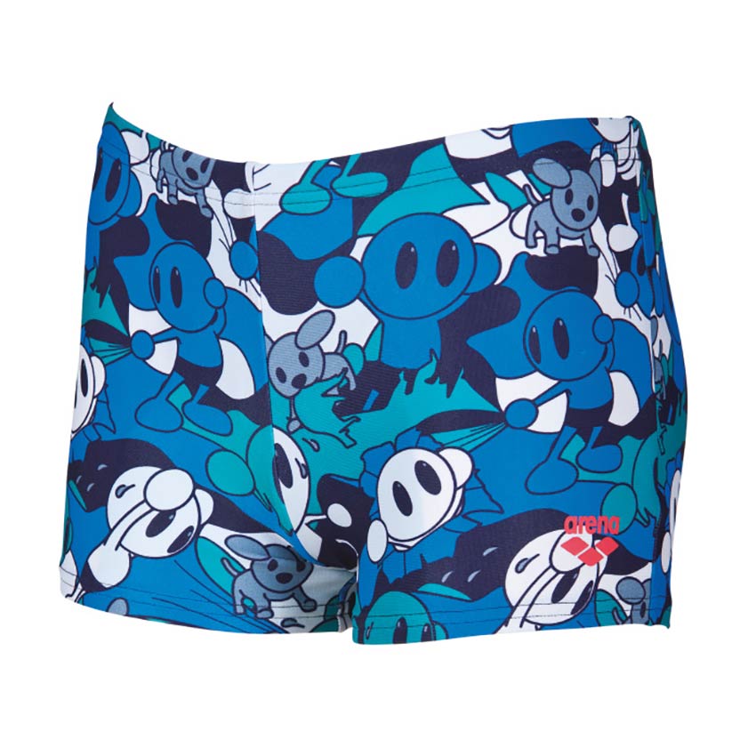 Arena Boys Camo Kun Blue Swim Shorts