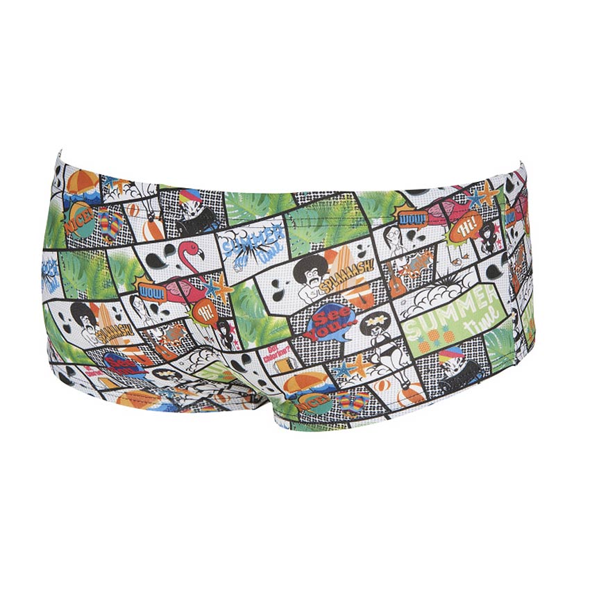 Arena Mens Summer Comics Low Waist Swim Shorts