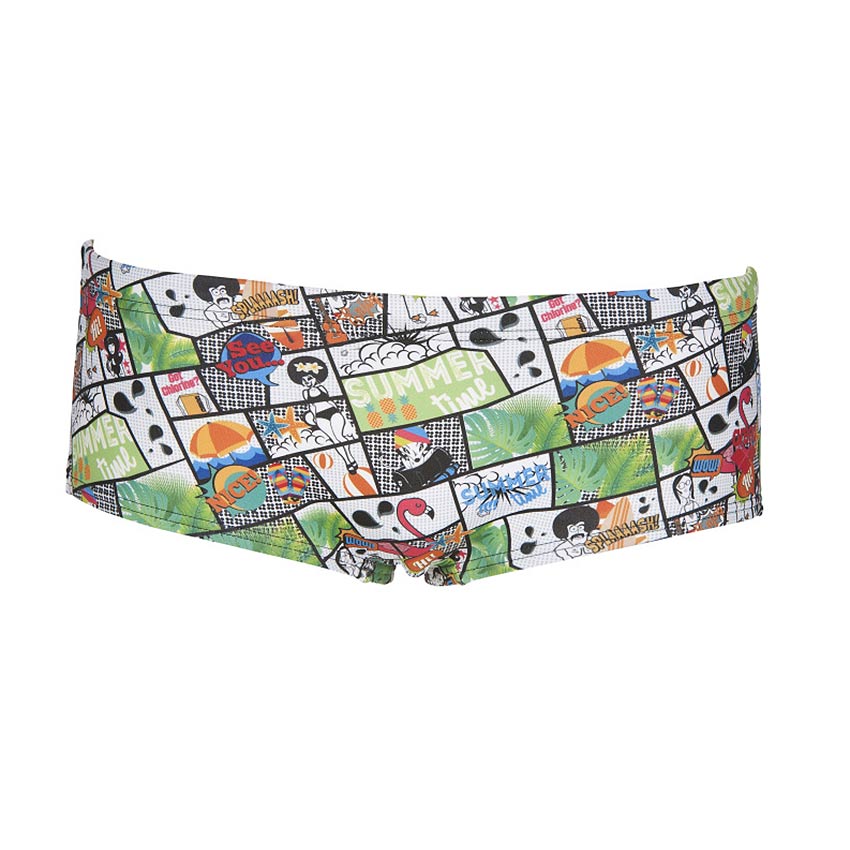 Arena Mens Summer Comics Low Waist Swim Shorts