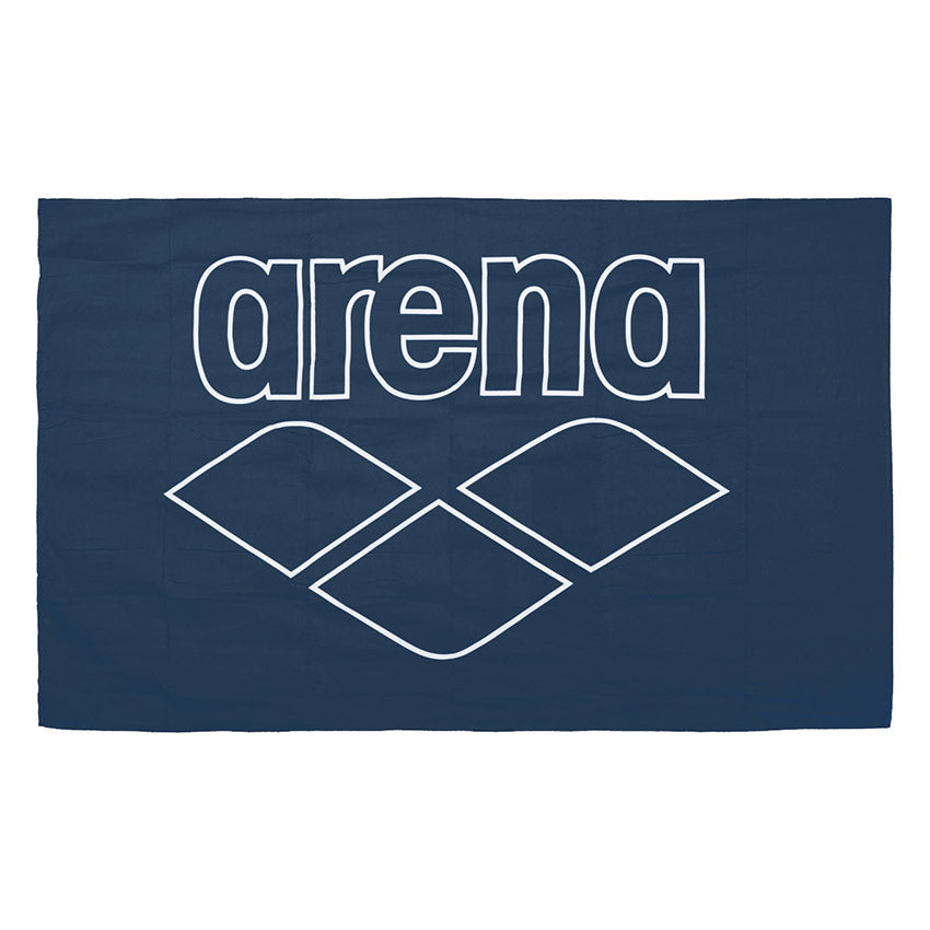 Arena Microfibre Pool Towel - Navy Blue