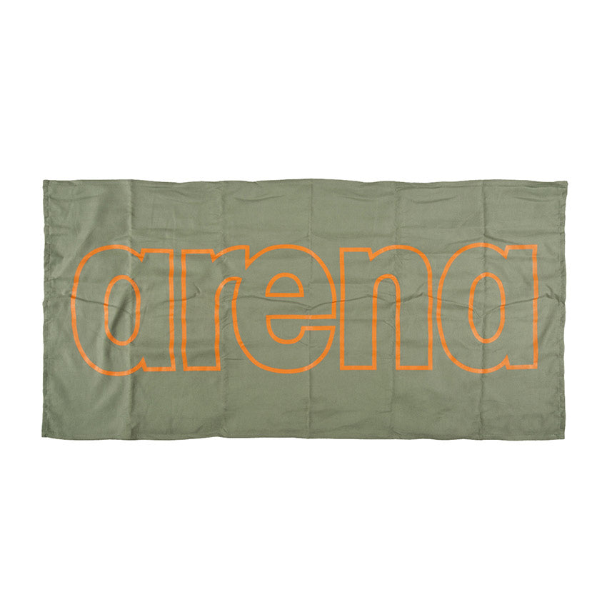 Arena Microfibre Gym Towel - Green