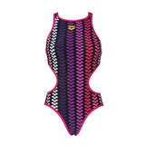 Arena ONE Logo Stripe Swimsuit