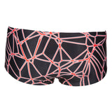 Black Red Arena Carbonics Pro Low Waist Shorts