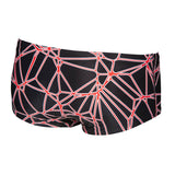 Black Red Arena Carbonics Pro Low Waist Shorts