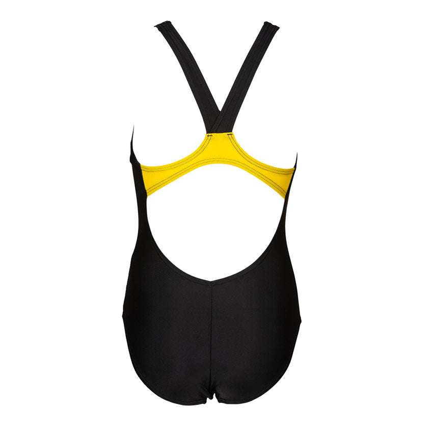 Black Arena Girls Draft Swimsuit
