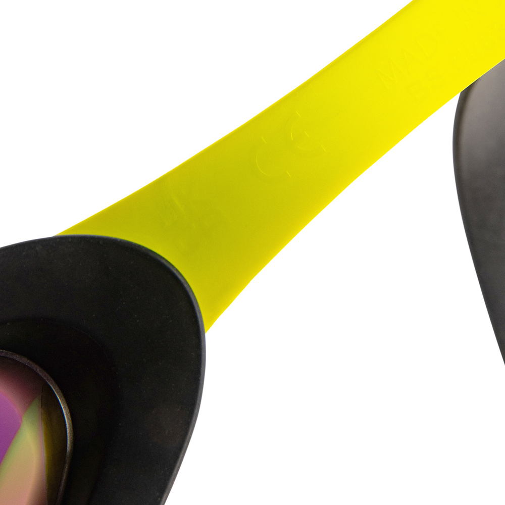 Cyber Lime Arena Cobra Ultra Swipe Mirrored Goggles