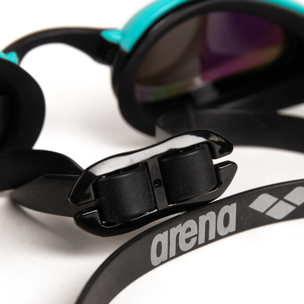 Peacock Arena Cobra Ultra Swipe Mirrored Goggles