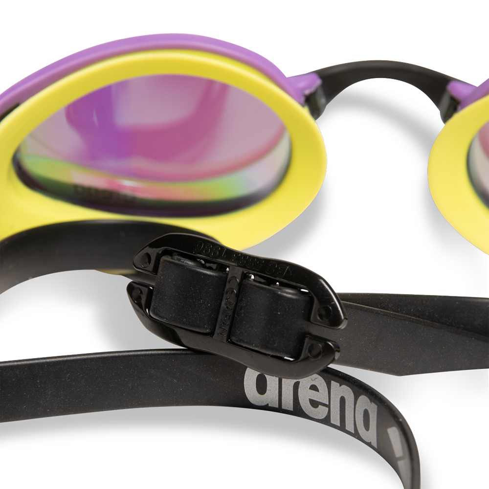 Arena Cobra Ultra Swipe Mirror Goggle - Emerald / Plum