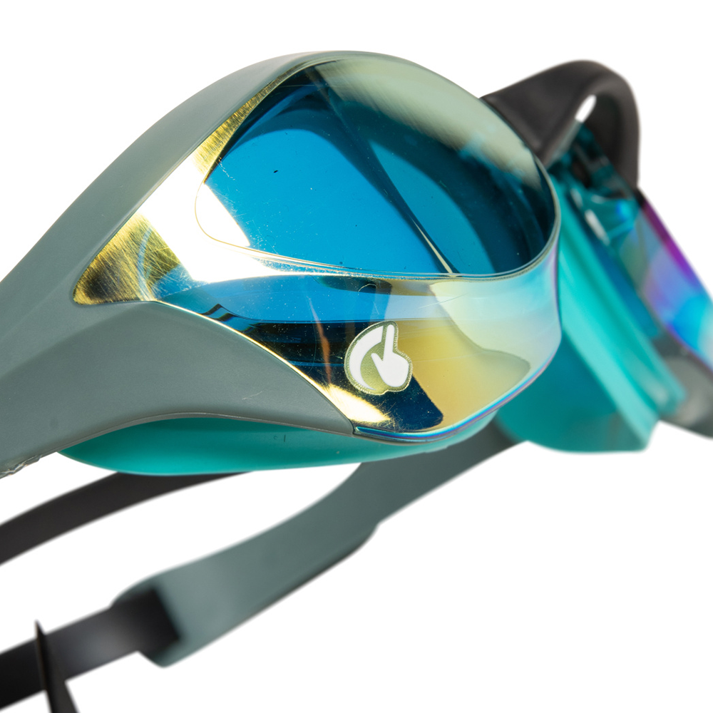 Arena Cobra Ultra Swipe Mirror Goggle - Aqua / Sage / Peacock