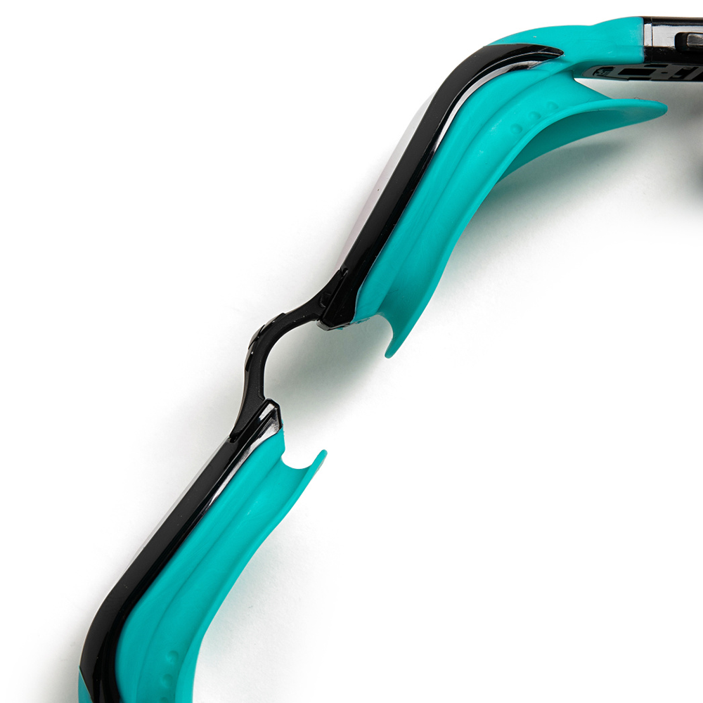 Arena Cobra Tri Swipe Mirror Goggles - Emerald Peacock