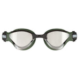 Arena Cobra Tri Swipe Mirror Goggles - Silver Army