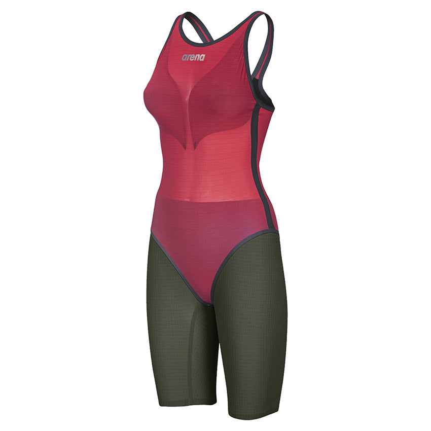 Arena Carbon Duo Ladies Jammer - Army Green