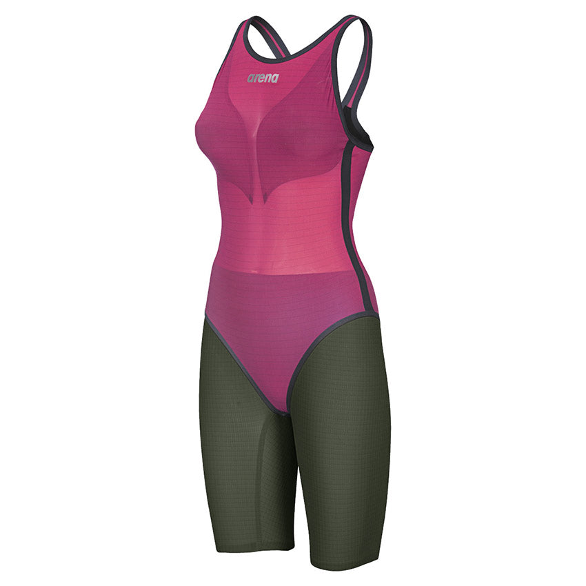 Arena Carbon Duo Ladies Jammer - Army Green