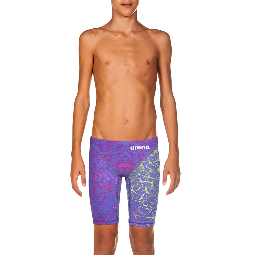 LIMITED EDITION Arena JUNIOR ST 2.0 Jammers - Storm Pink & Green