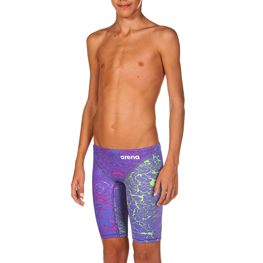 LIMITED EDITION Arena JUNIOR ST 2.0 Jammers - Storm Pink & Green
