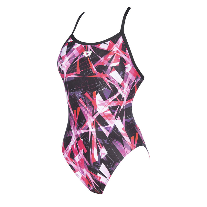 Pink Arena Night Lights Swimsuit