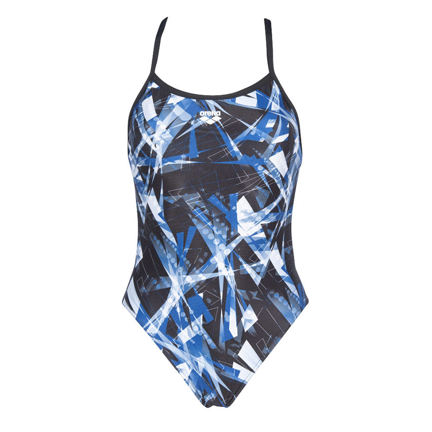 Blue Arena Night Lights Swimsuit