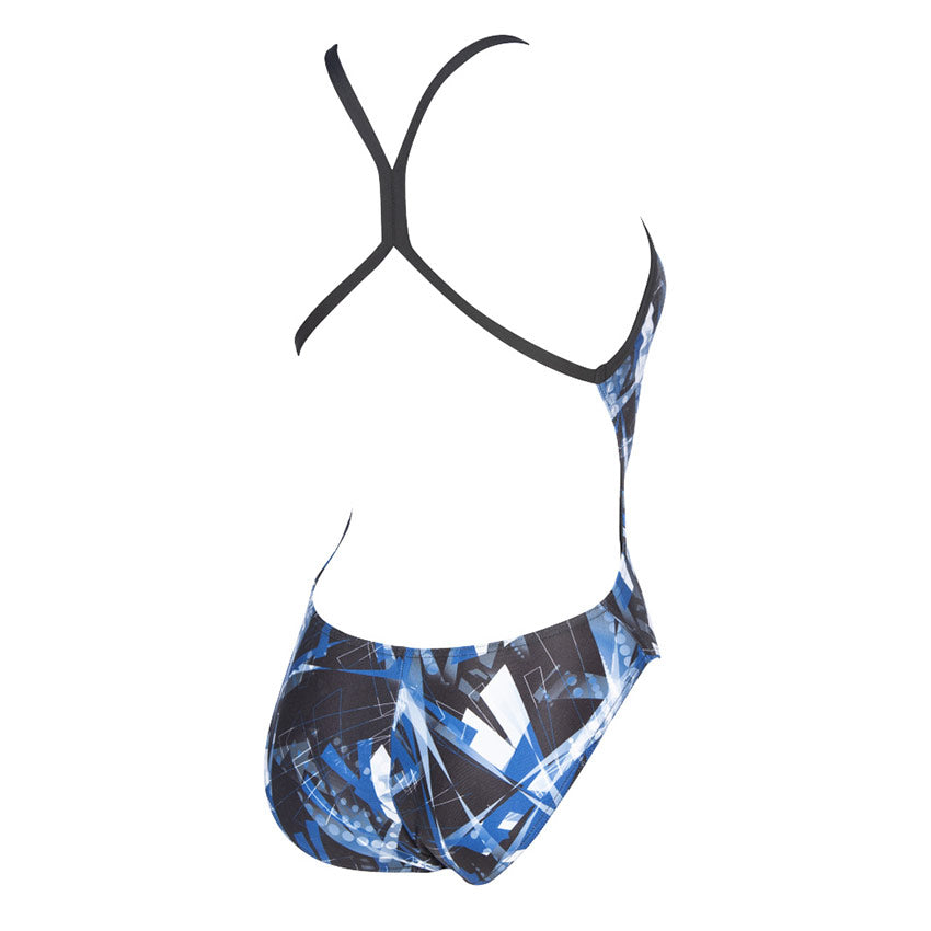 Blue Arena Night Lights Swimsuit