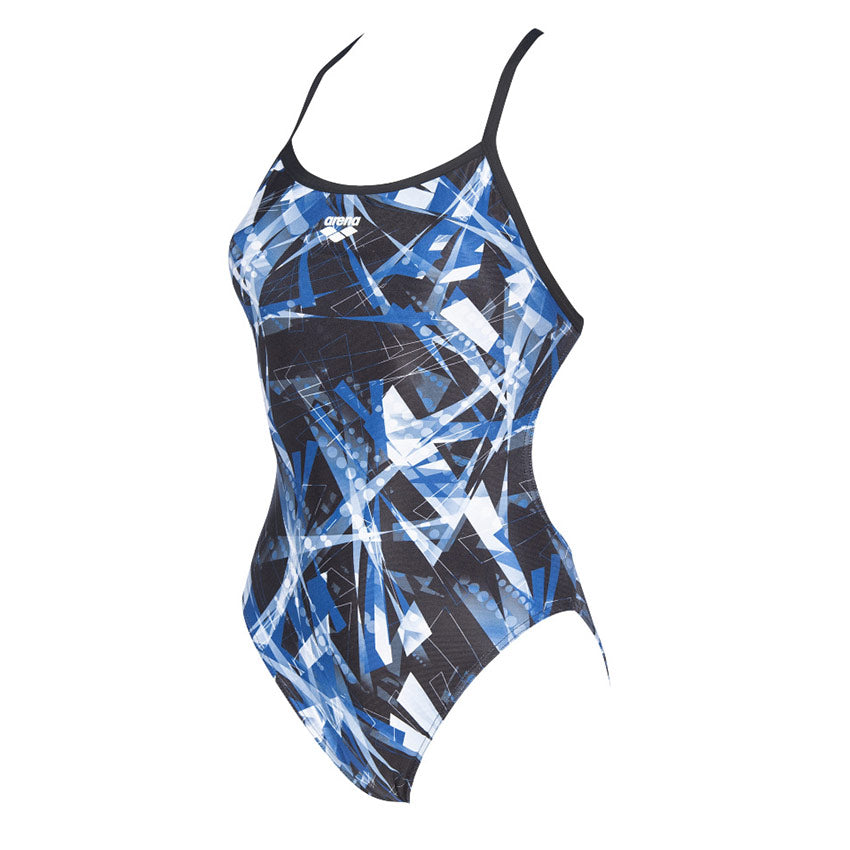 Blue Arena Night Lights Swimsuit