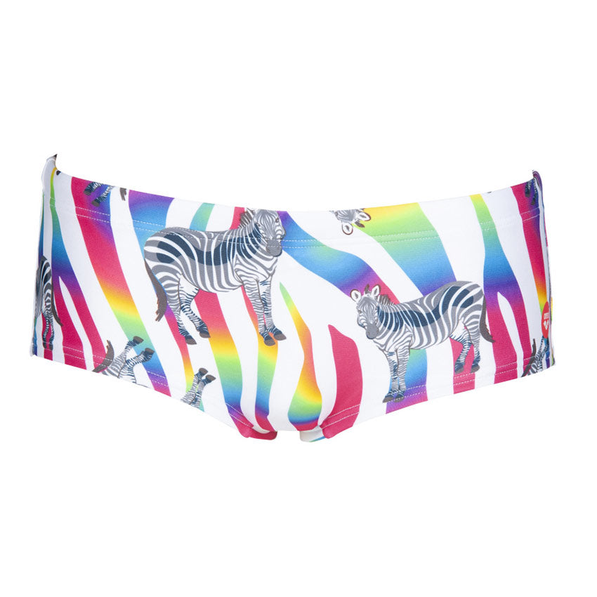 Arena Crazy Zebras Low Waist Swim Shorts