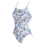 Arena Floral Logo REVERSIBLE Swimsuit