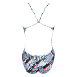 Arena Floral Logo REVERSIBLE Swimsuit