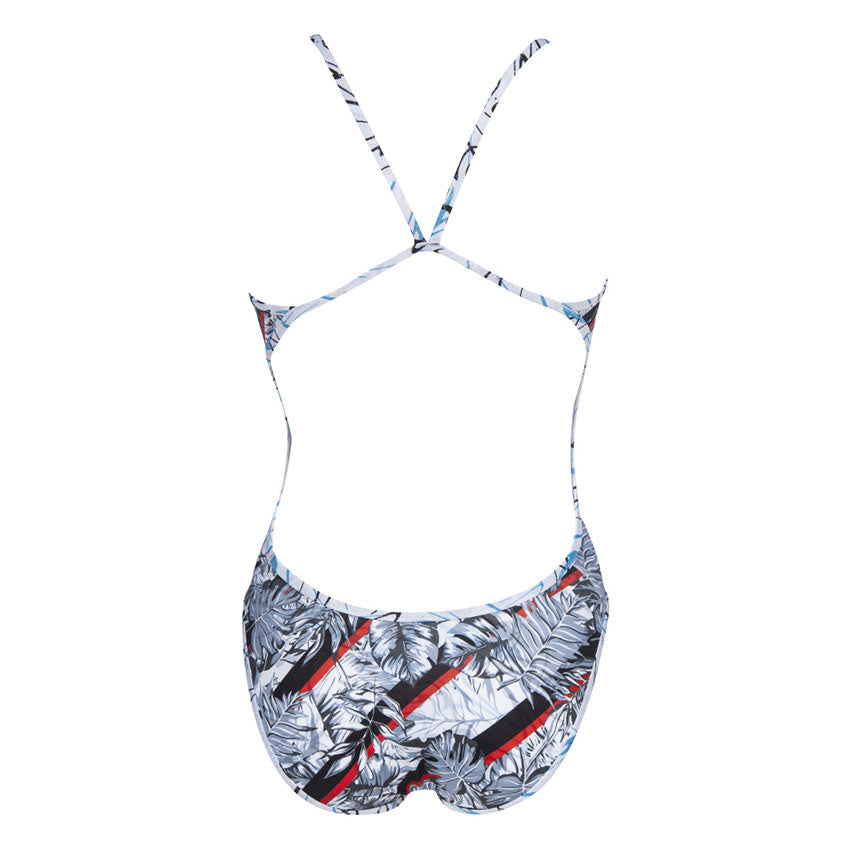 Arena Floral Logo REVERSIBLE Swimsuit