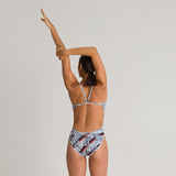Arena Floral Logo REVERSIBLE Swimsuit