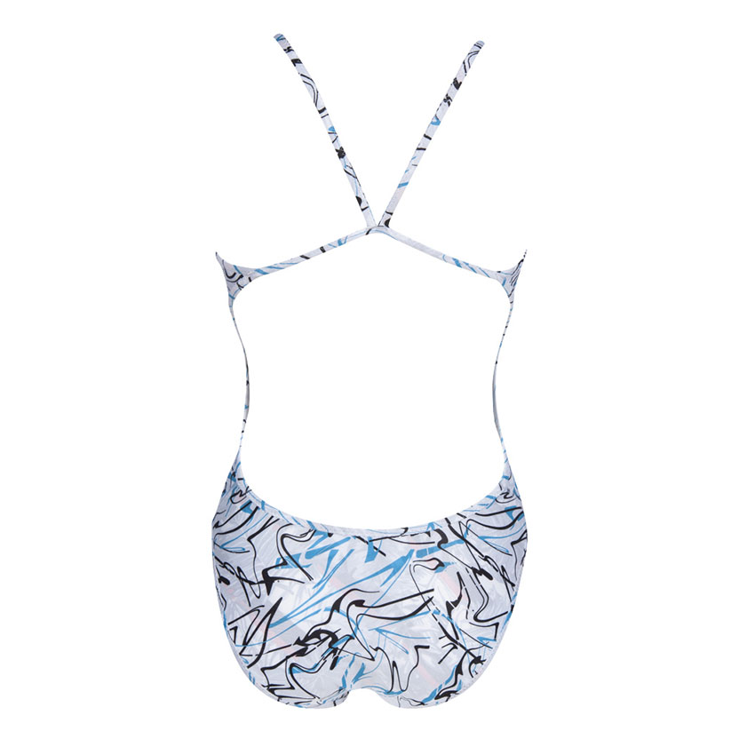 Arena Floral Logo REVERSIBLE Swimsuit