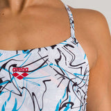 Arena Floral Logo REVERSIBLE Swimsuit