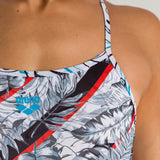 Arena Floral Logo REVERSIBLE Swimsuit