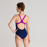 Blue Arena Optical Waves Swimsuit