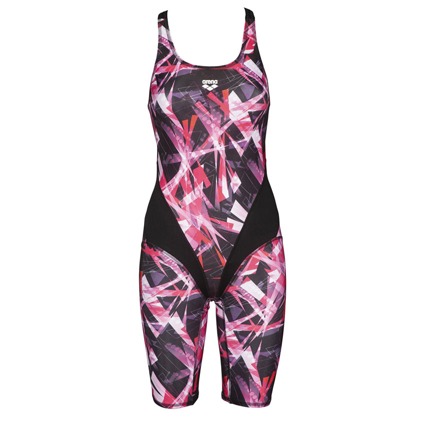 Pink Arena Light Lights Legged Swimsuit