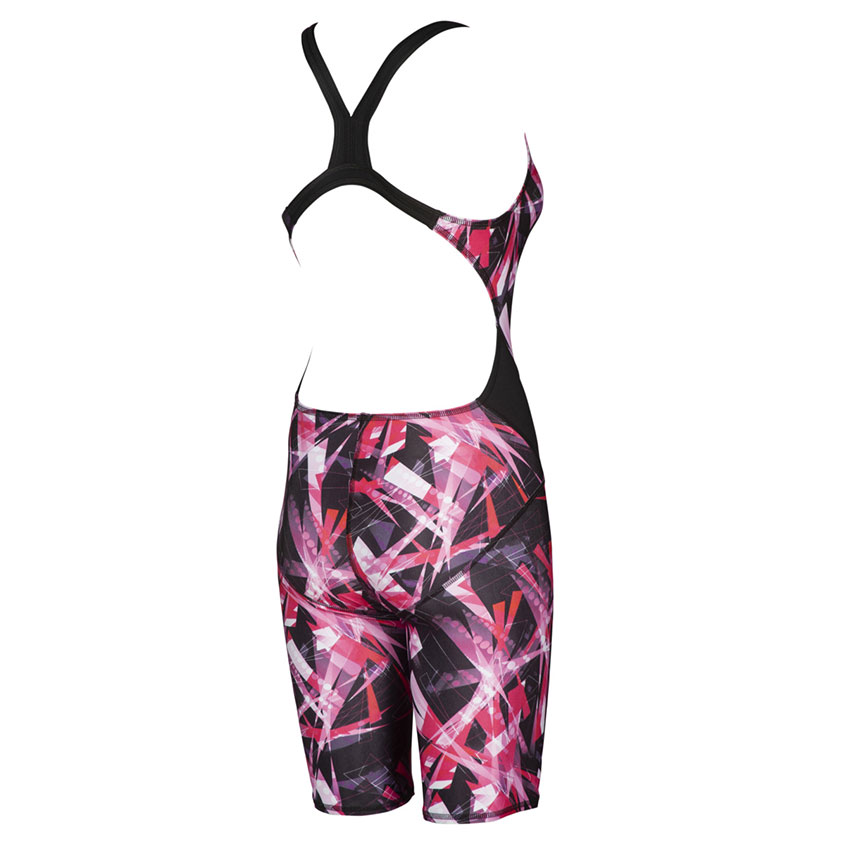 Pink Arena Light Lights Legged Swimsuit