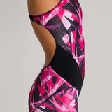 Pink Arena Night Lights Legged Swimsuit