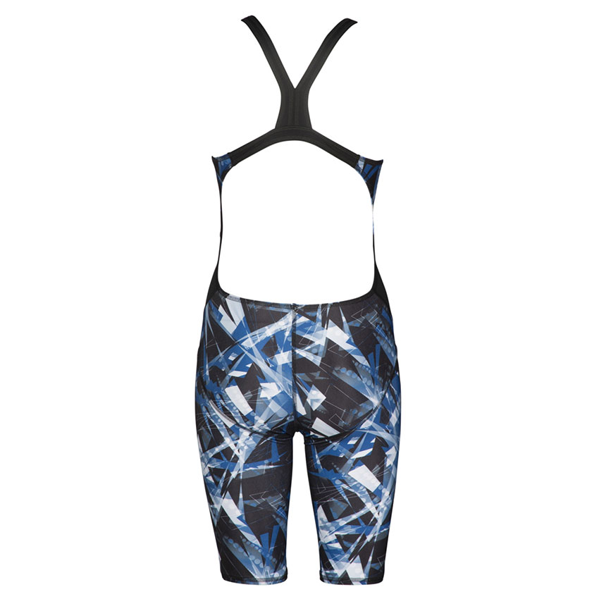 Blue Arena Night Lights Legged Swimsuit