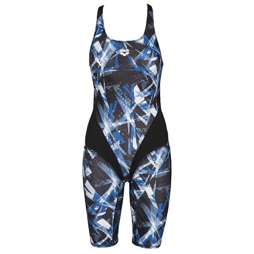 Blue Arena Night Lights Legged Swimsuit