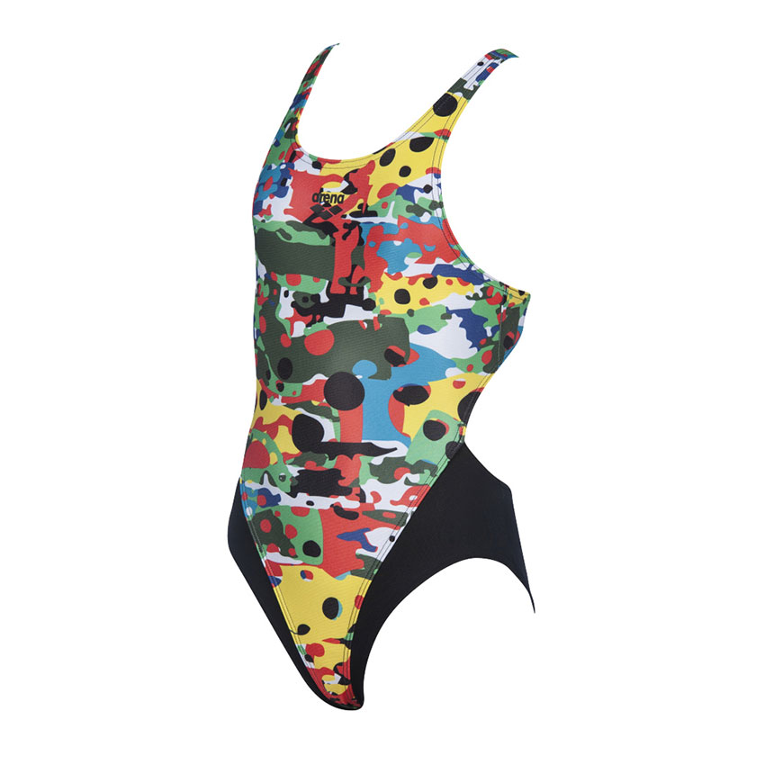 Arena Camouflage Girl's Swimsuit