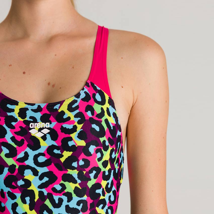 Arena Heat Stripes Swimsuit