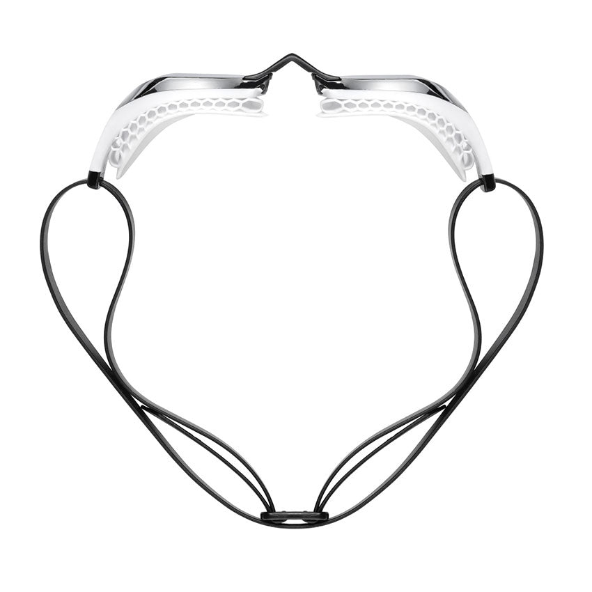 Silver White Arena Airspeed Mirror Goggles