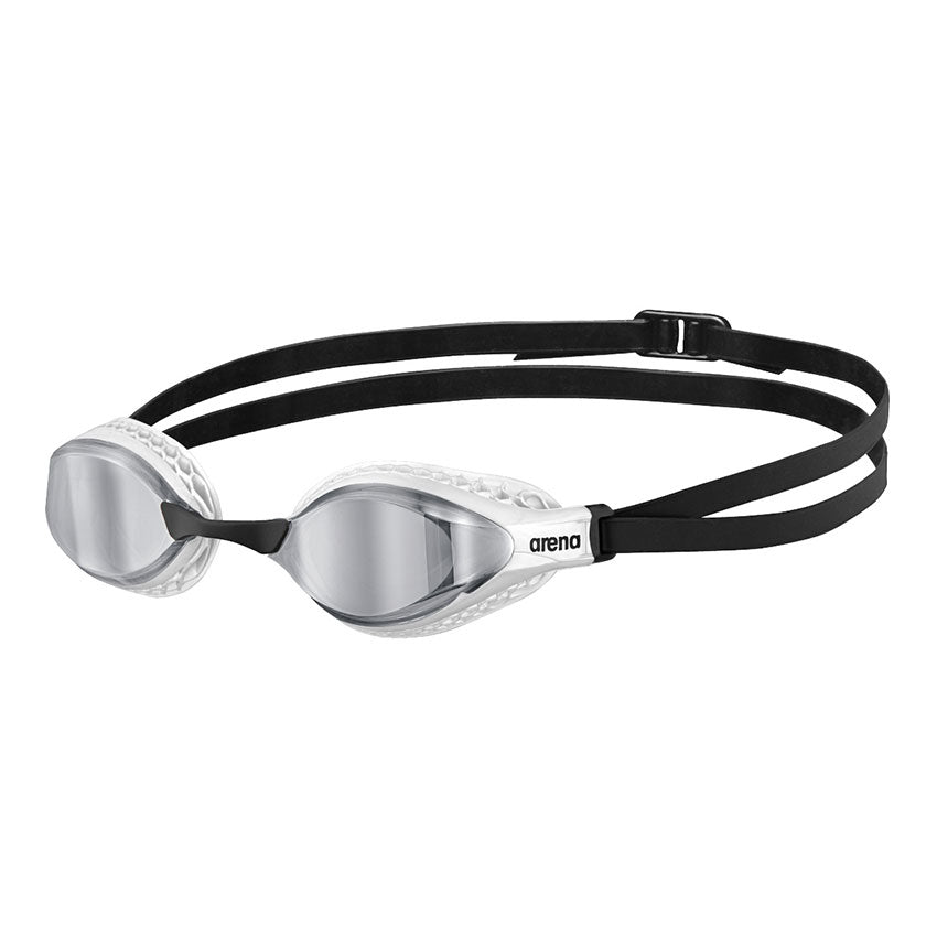 Silver White Arena Airspeed Mirror Goggles
