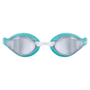Turquoise / Silver Arena Airspeed Mirrored Goggles